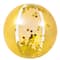 19.5" Gold Glitter Sequin Inflatable Beach Ball